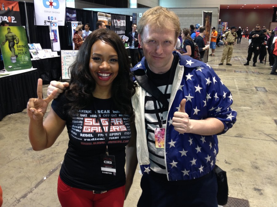 Best for last?!? - There is no one cooler than Keisha, founder of Sugar Gamers and star of Sy Fy's Robot Combat League!