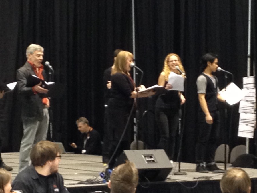 Fabulous theater actress Kate Harris enacts some witchy wonders in a reading of Kill Shakespeare!