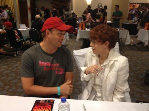 Telling Don't Be Afraid of the Dark/Curse of Michael Meyers' illustrious Kim Darby about the wonders of Chris MacGibbon!