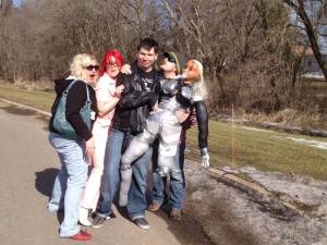 First Day of Girl filming.