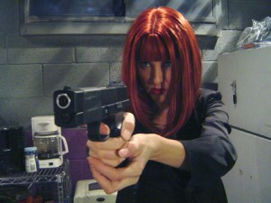 Tina in "Reptilicant"