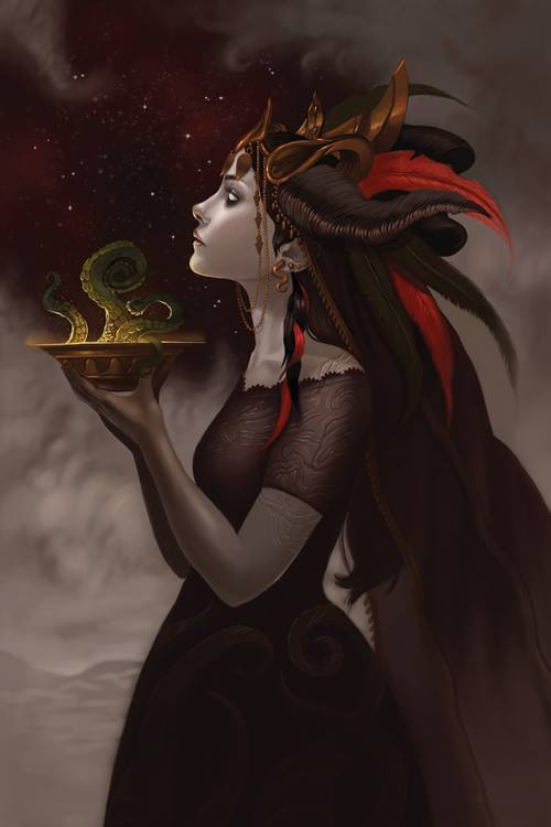 she walks in shadows