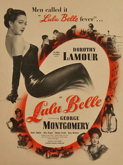 Dorothy La Mour Lulu Belle poster